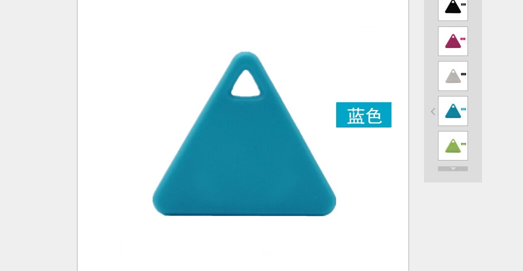 Mini Anti-Lost Theft Device Alarm Auto Pets Kids Key Bluetooth Remote GPS Tracker Child Pet Wallet Smart Alarm Device - Цвет: Синий
