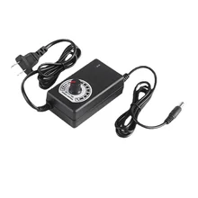 12v2a two-wire desktop adjustable adapter 3-12v speed regulator switching power adapter universal multifunctional power adapter