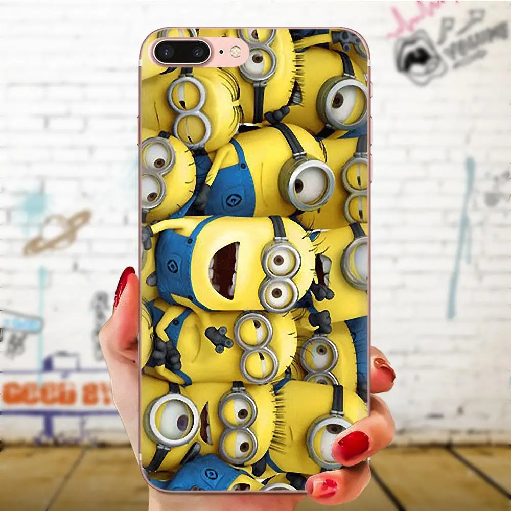 Прозрачный мягкий чехол с охватом новых Миньон для LG G2 G3 G4 G5 G6 G7 K4 K7 K8 K10 K12 K40 мини