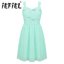 Милое кружевное шифоновое платье с цветочным узором для девочек; Пышное Платье принцессы на свадьбу; платье подружки невесты; платье для дня рождения; фатиновое платье для первого причастия