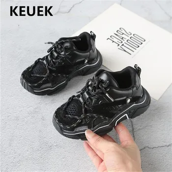 

New Children Sports Shoes Boys Girls Casual Breathable Student Sneakers Kids Shoes Mesh Flats Toddler 03