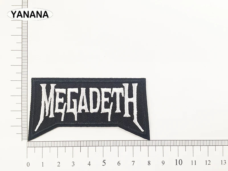 BAND ROCK MUSIC Iron On Patches Cloth Mend Decorate Clothes Apparel Sewing Decoration Applique Badges Heavy Metal