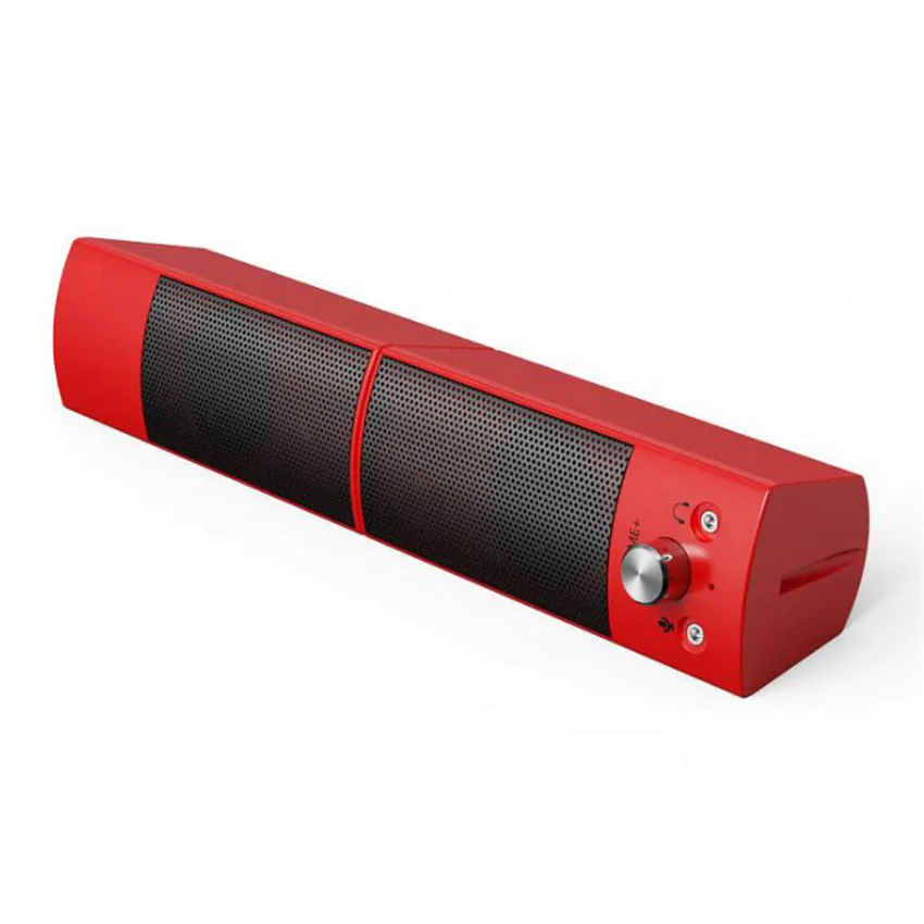 

3.5mm Separable USB Computer Speaker BT-compatible 5.0 Stereo Wired Subwoofer Audio Speakers Dual Desktop Laptop Phone Speakers