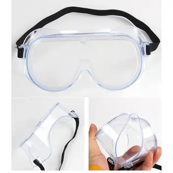 

Safety Glasses Windshield Goggles Anti-spatter Anti-fog Dust-proof Protective Motorcycle Glasses Working Glasses Lab Eyewear