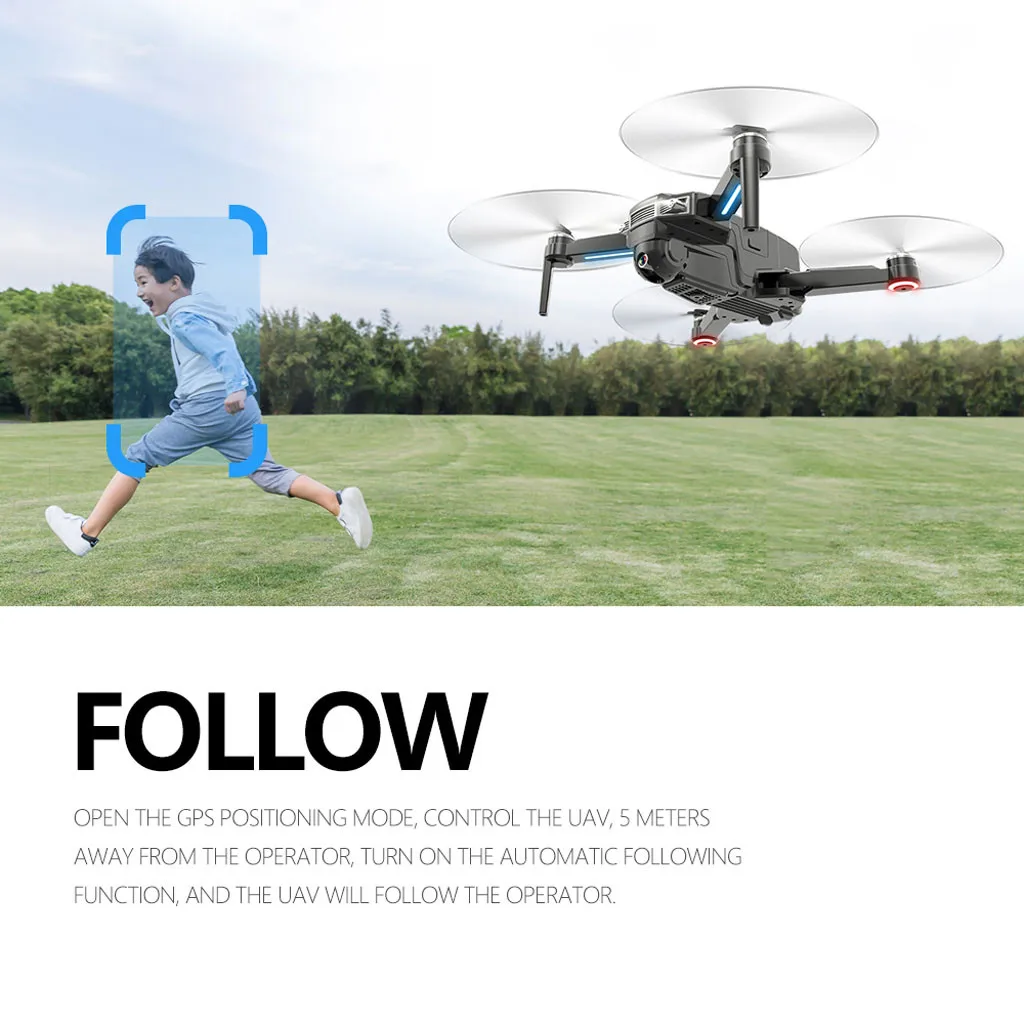 X8 gps 5G wifi FPV с камерой 4K бесщеточный селфи складной gps/оптический поток позиционирования Hover RC Дрон Квадрокоптер
