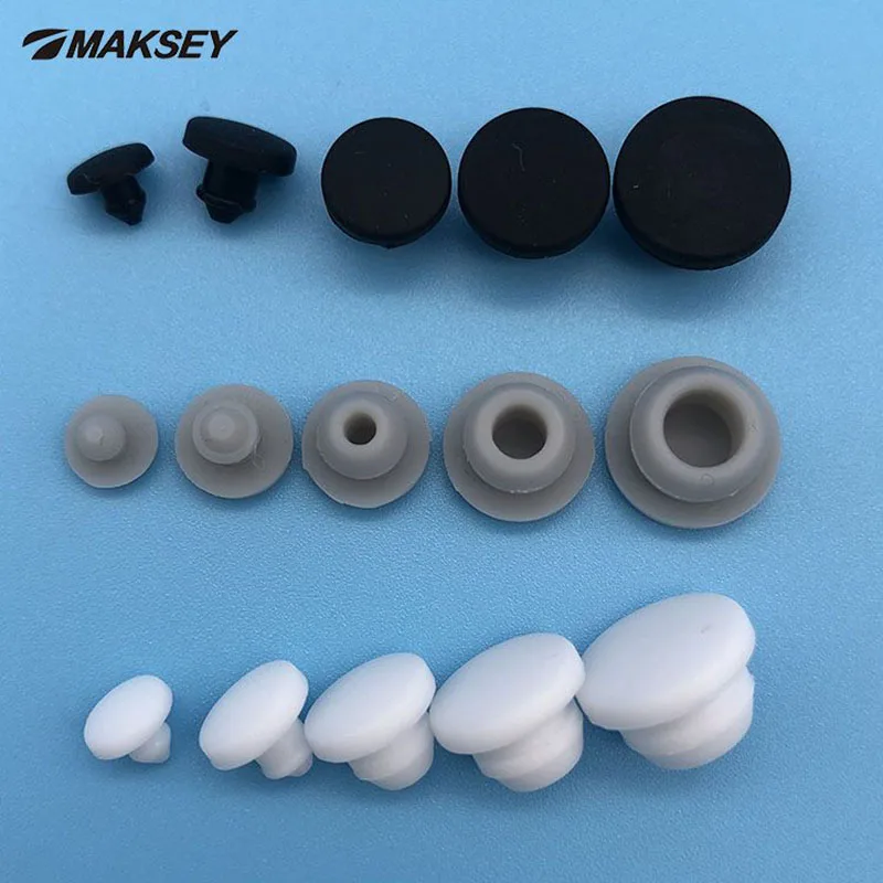 Колпачки для отверстий MAKSEY 2 5-50 6 мм Т-образные заглушки Круглый зазор стальной