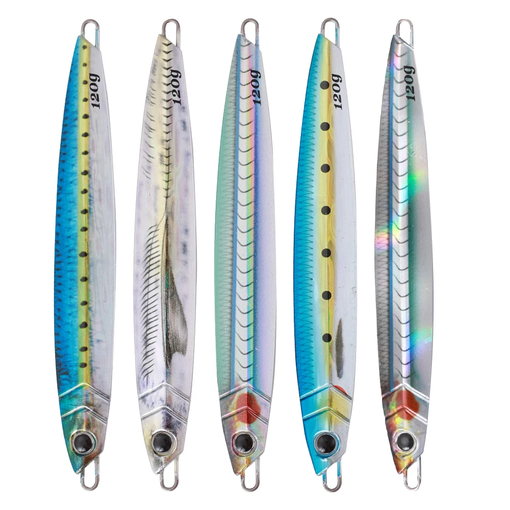 JIGGINGPRO Speed Jigs Lures 120g 150g 200g Metal Jig Lures Fishing Tackle  Saltwater Jigging Lure Fishing Baits