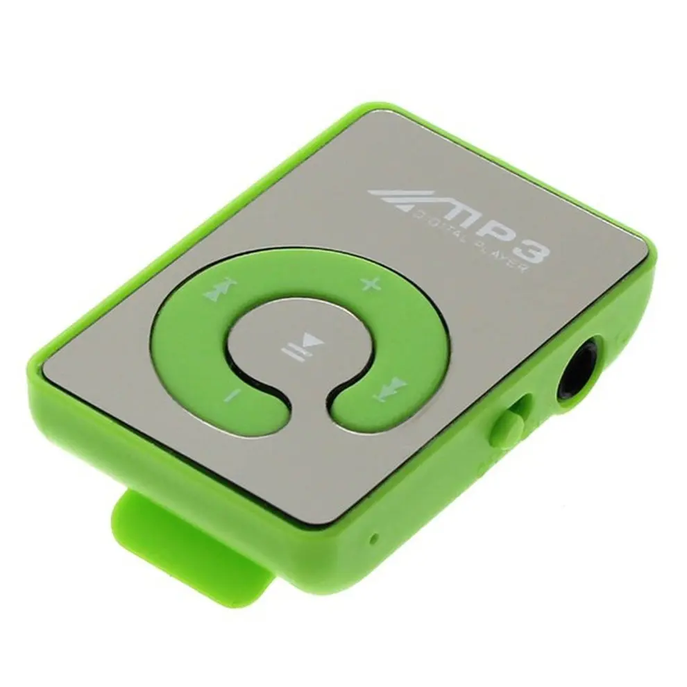 Portable Mini Clip USB MP3 Player Music Media Support Micro SD TF Card Plastic Fashion Hifi MP3 for Outdoor Sports