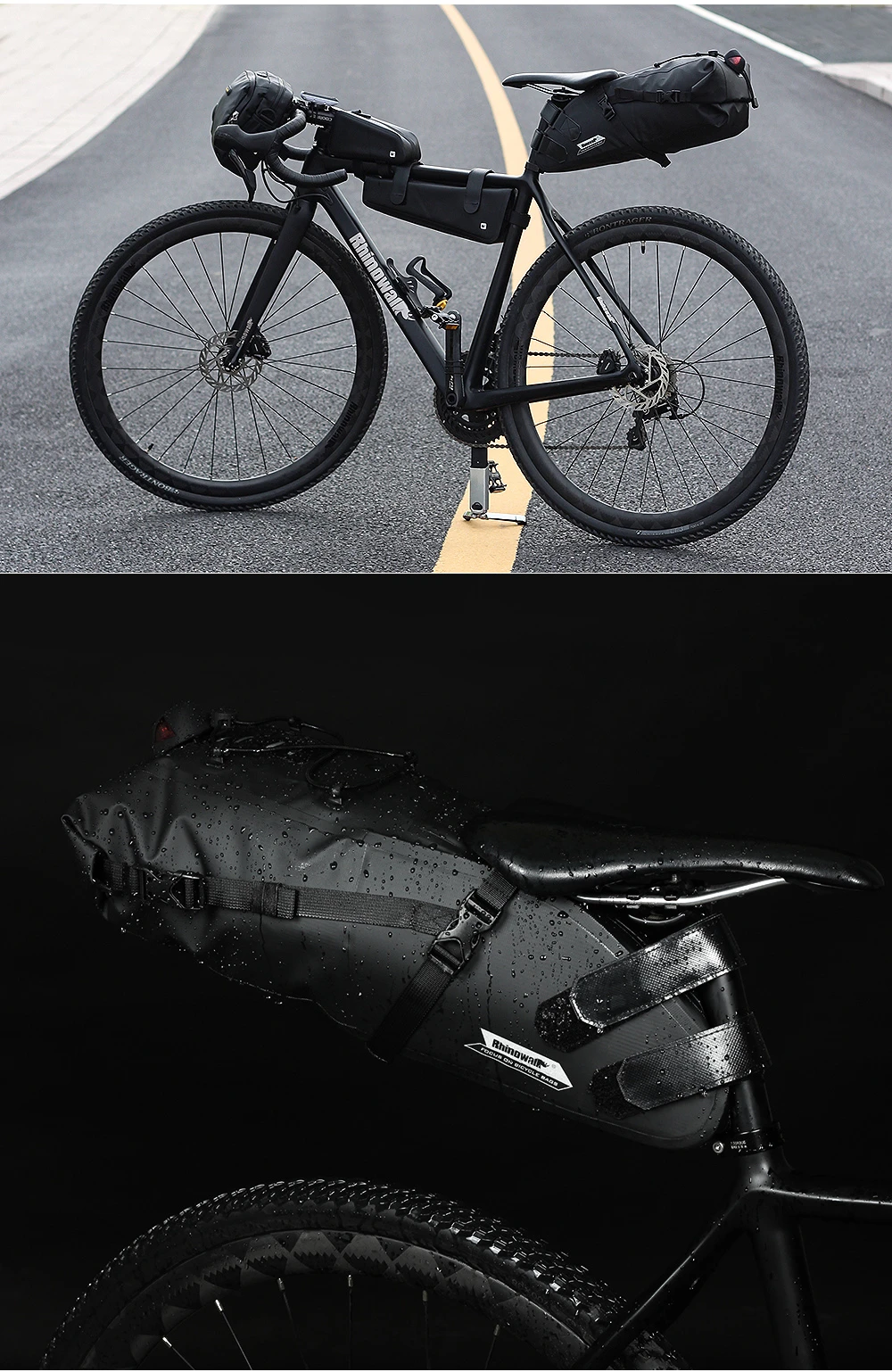 Top RHINOWALK 10L 12L Full Waterproof Bicycle Saddle Bag Road Mountain Bike Cycling Rear Rack Bag Luggage Pannier Bike Accessories 24 Top RHINOWALK 10L 12L Full Waterproof Bicycle Saddle Bag Road Mountain Bike Cycling Rear Rack Bag Luggage Pannier Bike Accessories 24