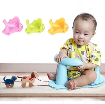 

Infant Tub Seat Baby Bathtub Pad Mat Chair Safety Anti Slip Baby Care Children Bathing Seat Washing Toys