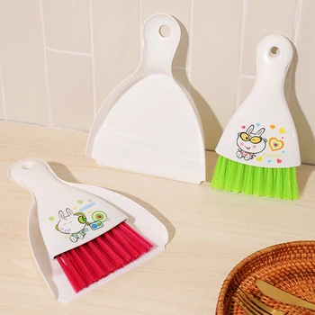 

Cleaning Brush Small Broom With Dustpan Set Arrivals Broom Keyboard Computer Debris Brush Multipurpose Home Desktop Brush
