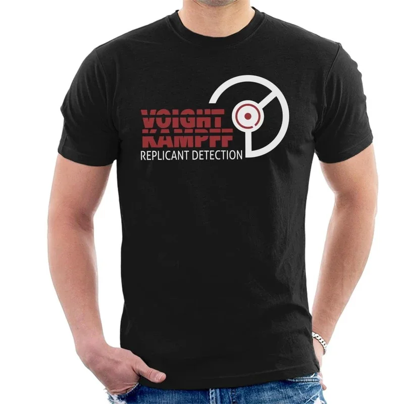 New Printed Funny Voight Kampff Replicant Detection Bladerunner Men's T-Shirt women's tshirt | Мужская одежда