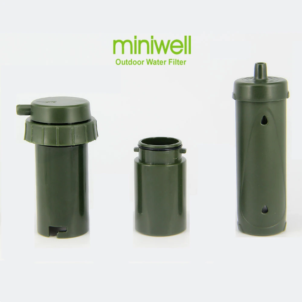 Miniwell l610 móviles filtro de agua contra virus y bacterias outdoor filtro