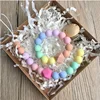 Good Buy Chain-Clip-Holder Pacifier-Clips Beads Teething-Bracelet Dummy-Feeding Baby Silicone J9jEZwnwB