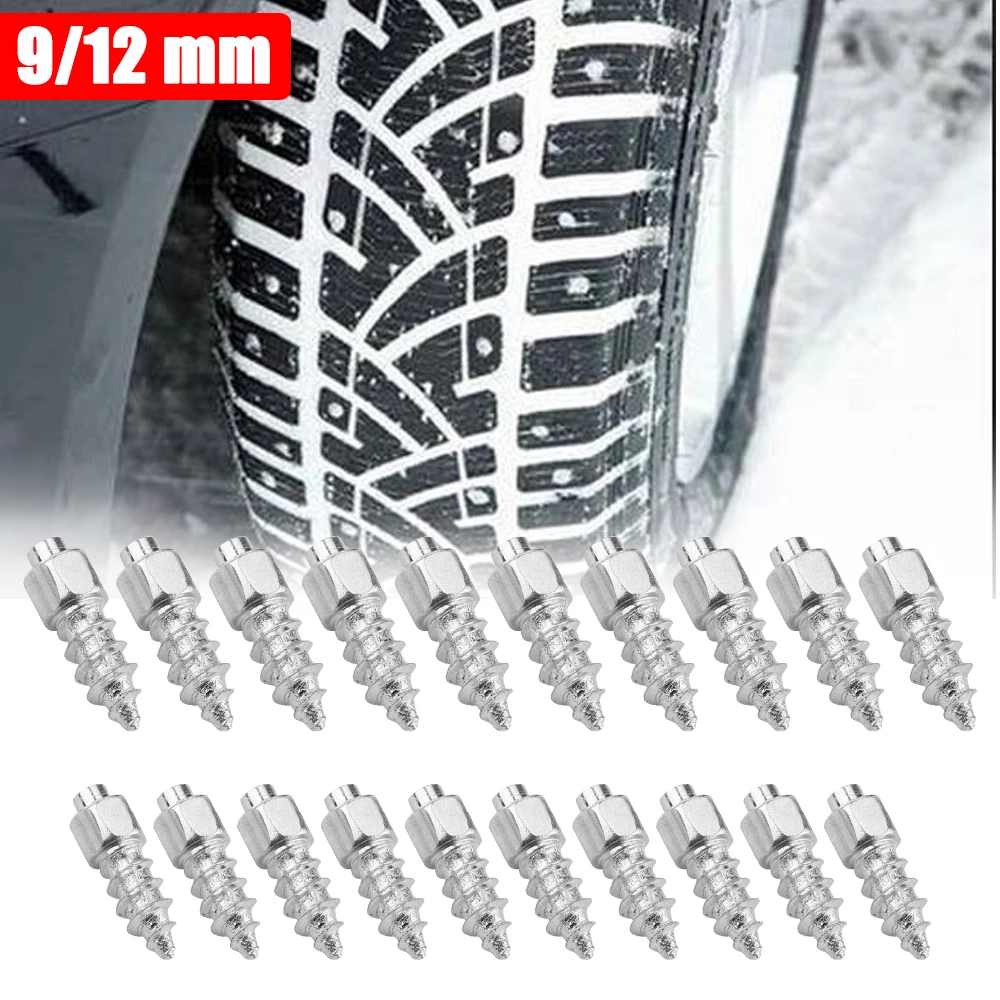 Car Tire Studs Anti Slip Screws Nails Kit Motorcycle Truck Tyre Anti