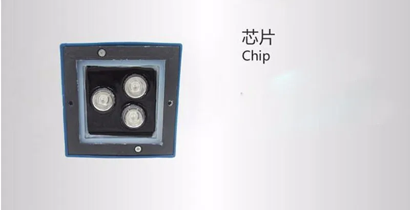 30 шт./лот 3 Вт 4 Вт углу огни, встроенные 105*105 мм AC85-265V светодио дный огни лестницы фонарики 3 Вт в первом света торшер рампы