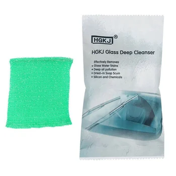 

Car Scratch Remover Liquid Sponge Glass Deep Cleanser Glass Remove Oil Filmplush Anti-scratch Car Wash Sponge HOT