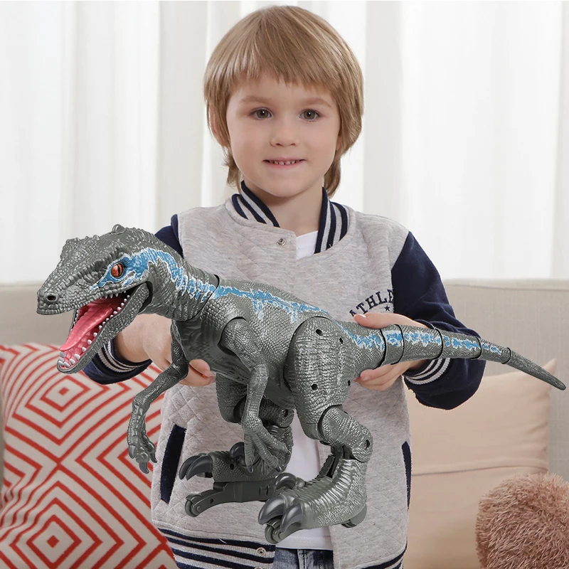 2.4G RC Dinosaur Intelligent Raptor Animal Remote Control Jurassic Dinosaur  Toy Electric Walking Animals Cat Toys For Children – купить по цене $79.84  в aliexpress.com | imall.com
