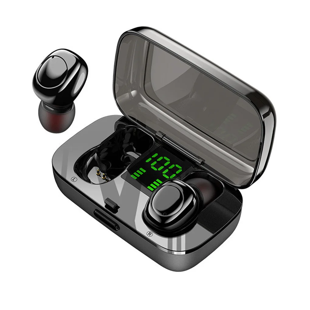 XG23 6D стерео Bluetooth наушники светодиодный светодиодные цифровые TWS сенсорные
