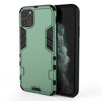 

2020 new arrival 2 in 1 style heavy duty armor phone case For Phone 11 pro max wing pattern hard PC case cover with free shippin