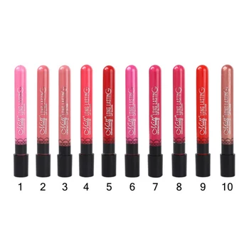 

10 Color Matte Lip Stick Moisturizing Lip Gloss Waterproof Long Lasting