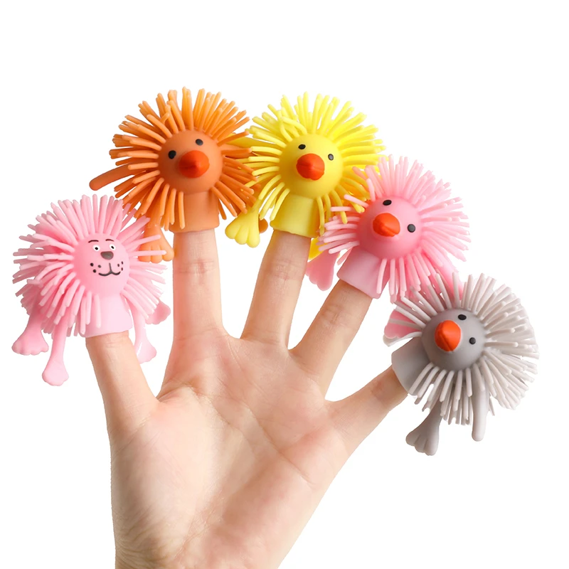 Finger Puppets Squishies Toys Finger Doll Gags Practical Jokes