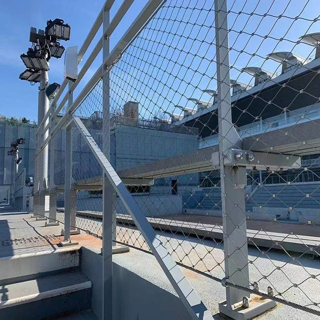 Rozsdamentes Acél Kábelháló Nettó Baltrade Töltés Az Erkélyre - Image 3