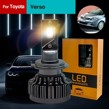 

Special For Toyota Verso Car Led headlight With CSP Chips H11 9005 H4 H7 H8 H9 H1 HB3 HB4 9006 9012 6000K 12V 7200LM 30W
