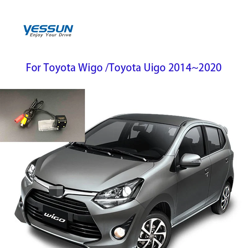car Parking system Rear Camera For Toyota Wigo Uigo 2014 2015 2016 2017 2018 2019 2020 CCD license plate camera | Автомобили и