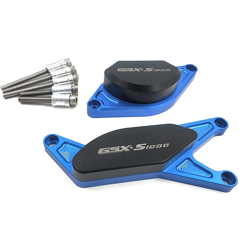 Для SUZUKI GSX-S1000 GSX-S1000F CNC POM Frame Slider Crash Pad двигатель статор чехол Saver протектор GSX S1000