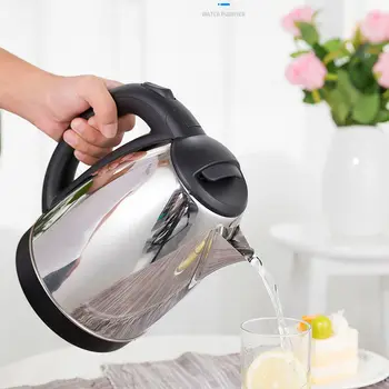 

2L Electric Kettle Home High Capacity Kettle Automatic Power Off Protection Boil Water Kitchen Tool Drinkware E11622