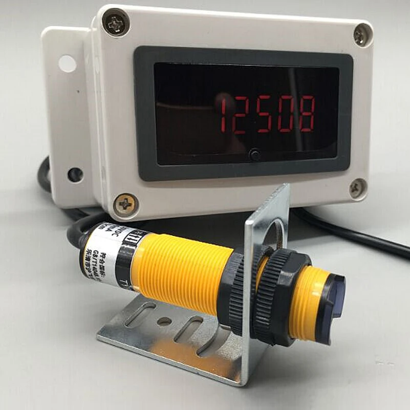 US $39.01 Two Hand Automatic Infrared Induction Counter Conveyor Belt Equipment Register Conveyor