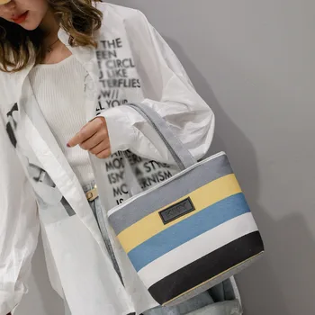 

Fashion Folding Women Big Size Handbag Tote Ladies Casual Color Printing Canvas Graffiti Shoulder Bag Beach Bolsa Feminina