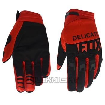 

Hot Sale Delicate Fox Black Red Gloves Motorbike Motorcycle Street Moto Air Mesh Cycling Race Dirtpaw Glove