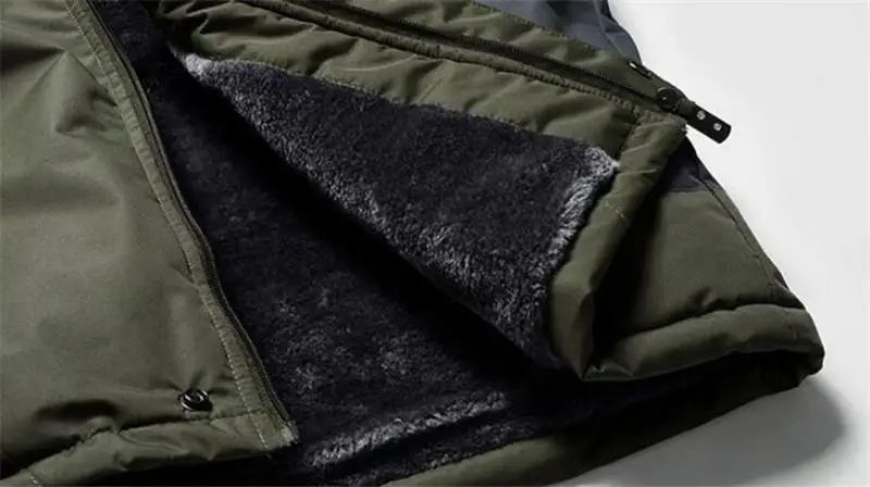 Зимние уличные куртки размера плюс 5XL 6XL 7XL 8XL 9XL плотные флисовые теплые пальто Мужская Верхняя одежда водонепроницаемая ветрозащитная куртка с капюшоном