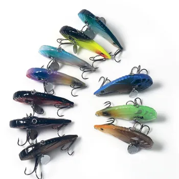 

3D Eyes Wake Bait Loud Water Sound Trigger Bite Large Wobble Action Fishing Lure Shallow Water Wide Wobble Crankbait