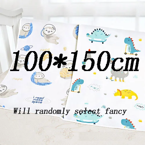 100X150 HereNice/Водонепроницаемый моющийся коврик для пеленок для маленьких детей, различные модели пеленальных подушечек, переносная дышащая и Удобная подкладка - Цвет: 100X150