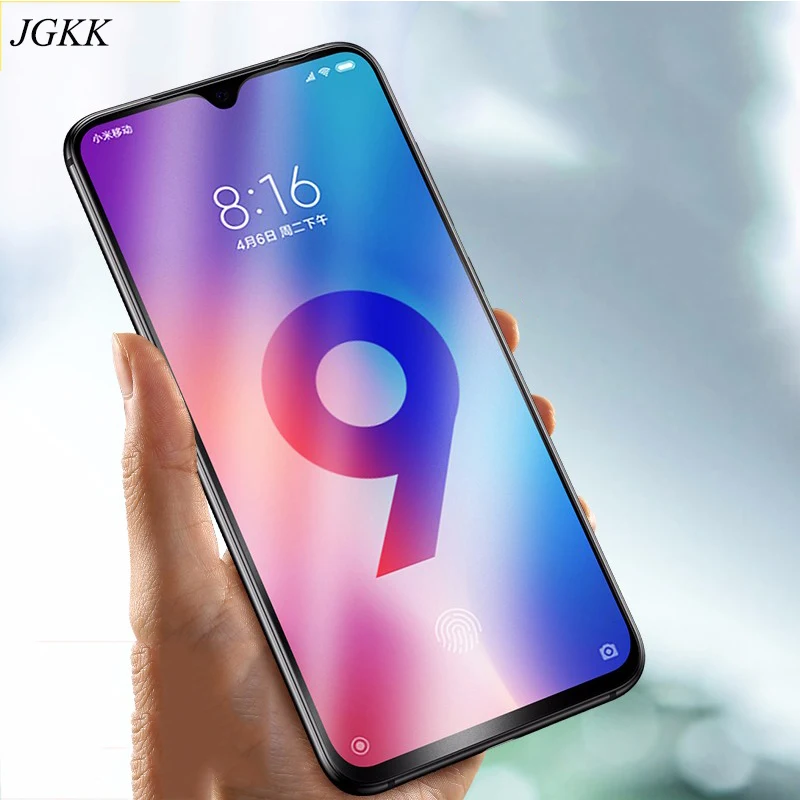 

JGKK for Xiaomi Mi CC9 9 SE Lite Matte Tempered Glass Frosted Screen Protector for Xiaomi MiCC9 MI9 MI9SE 9Lite Full Cover Film