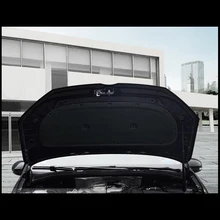 1 шт. Автомобильный капот двигатель Теплоизоляция Звукоизоляция хлопок теплоизоляция коврик для Volkswagen Sharan 2012