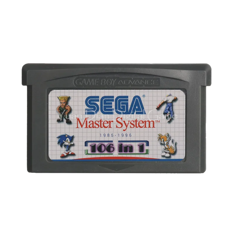 For Nintendo GBA Video Game Cartridge Console Card 106 in 1 Collection English Language | Электроника