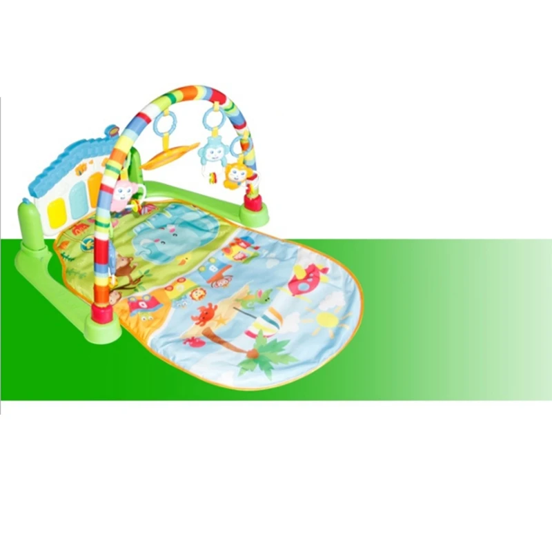 Детский игровой коврик, ковер, игрушки для детей, игровой коврик для ползания, игровой развивающий коврик с фортепианной клавиатурой, детский коврик, подставка для раннего образования, игрушка G