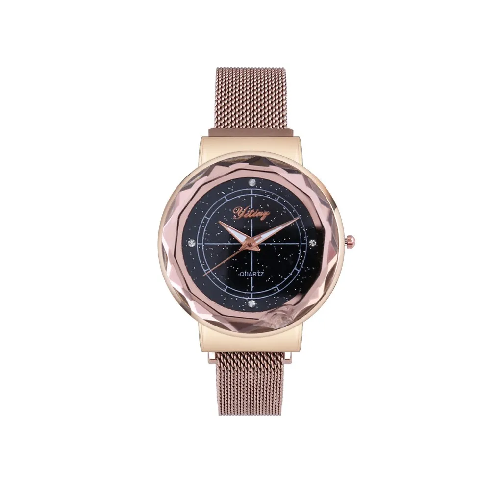 

Luxury Rose Gold Ladies Watch Starry Sky Women Watch Female Quartz Wristwatch For Gift Clock Relogio Feminino Reloj Mujer #W