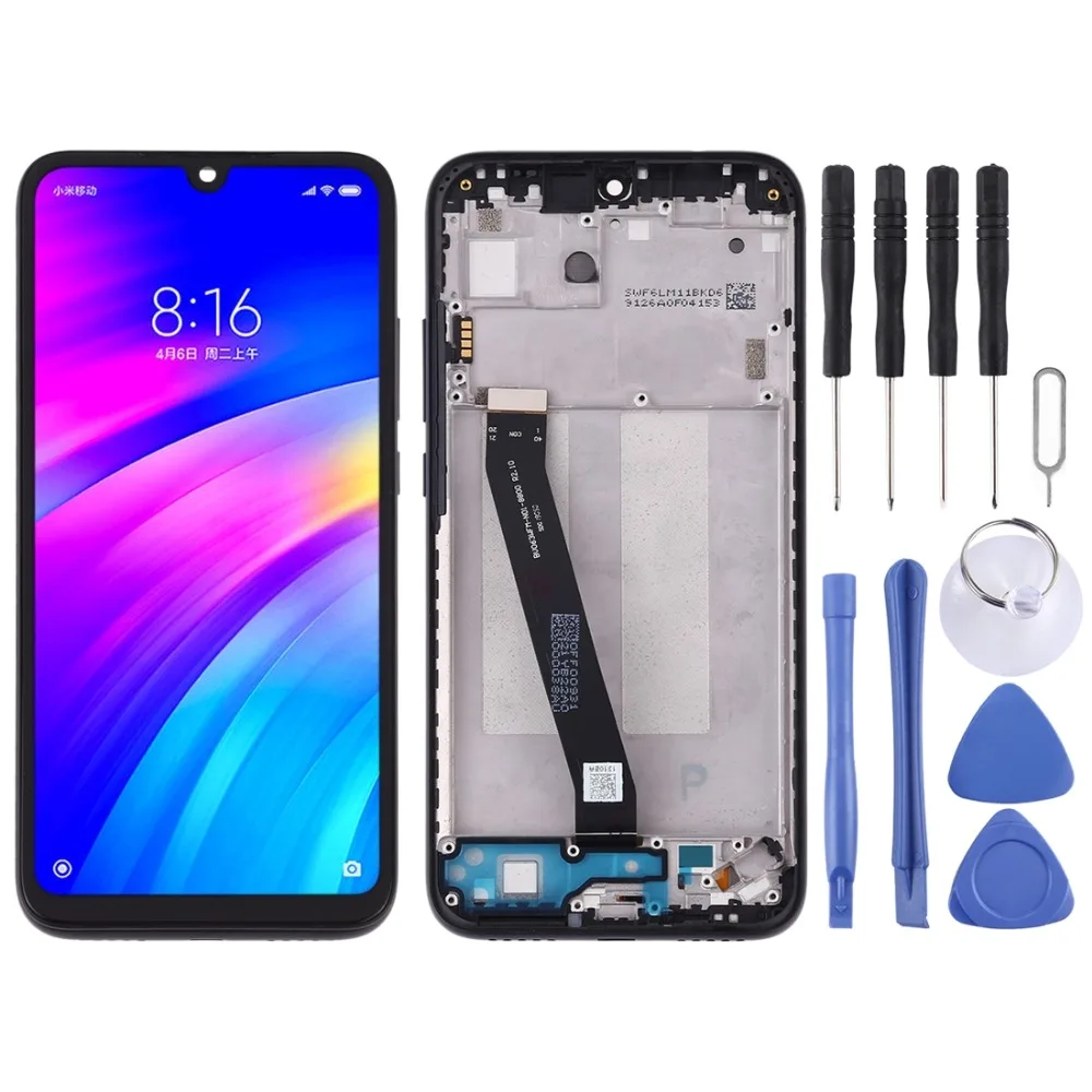 IPartsBuy ЖК-экран и дигитайзер полная сборка с рамкой для Xiaomi Redmi 7