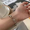 XIYANIKE-pulsera de corazón de amor desgastado Vintage para mujer, diseño único, sonrisa redonda, marca Retro Simple, regalo de joyería de calidad ► Foto 3/6