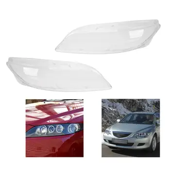 

TAIHONGYU Pair Front Left Right Headlamp Cover Headlight Lens Fit For Mazda 6 2003 2004 2005 2006 2007 2008