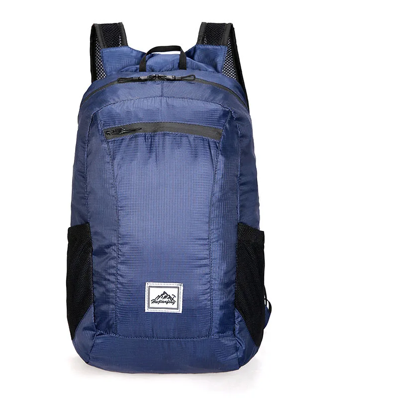 Складной мужской рюкзак, Сверхлегкий Водонепроницаемый рюкзак, походный, для спорта на открытом воздухе, для путешествий, рюкзаки для женщин, походные сумки - Цвет: Dark blue