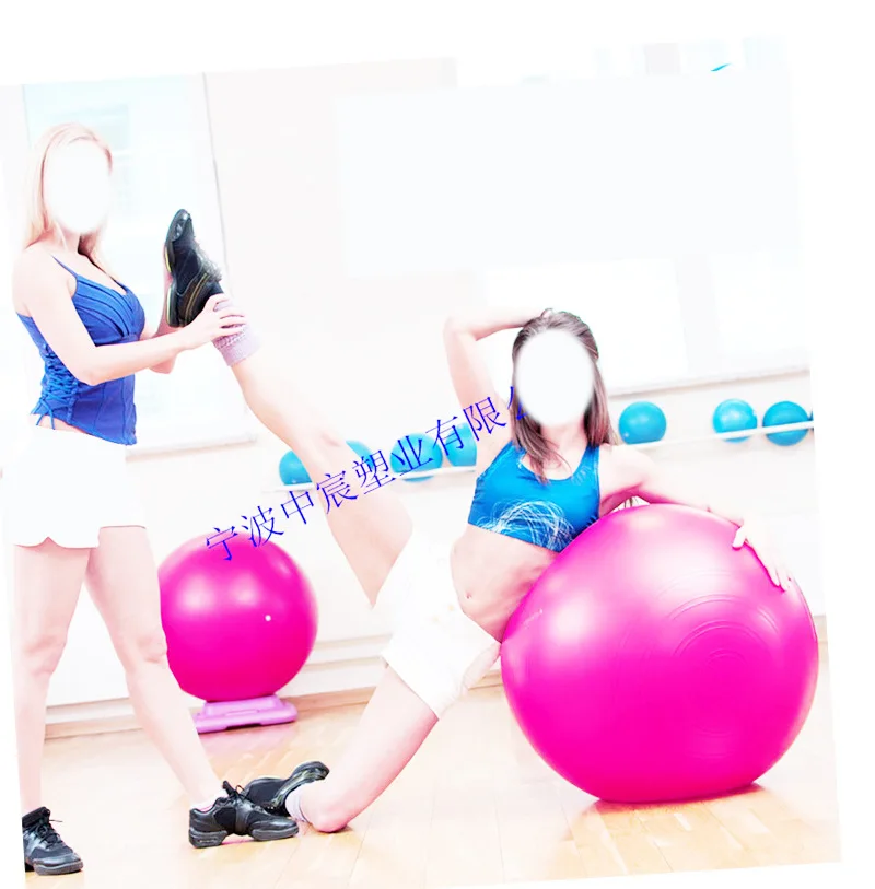 Yoga Ball Explosion-Proof Yoga Thick Fitness Ball Yoga Ball 65 Cm Yoga Supplies