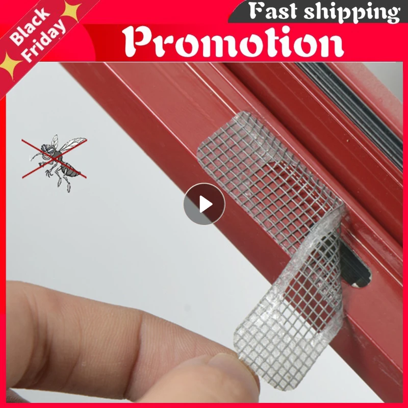 Fix Net Window Home Adhesive Anti Mosquito Fly Bug Insect Repair Screen