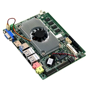 

Haswell i3 4010U processor industrial motherboard DDR3 Onboard 2GB/4GB DDR3L RAM DC12V