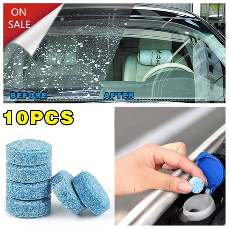 

10PCS Car Solid Wiper Car Wash Fine Seminoma Wiper Auto Window Cleaning Car Windshield Glass Cleaner Car Accessories